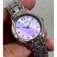 ราคา นาฬิกาข้อมือ Citizen Eco-Drive Titanium Women's Watch EM0726-89Y (40555049172)