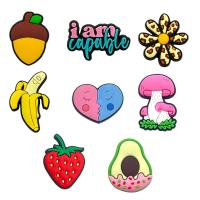 ราคา ตลก 1 ชิ้นกล้วยรองเท้า Charms น่ารักอุปกรณ์เสริมรองเท้า Charms สําหรับรองเท้าแตะตกแต่งหัวเข็มขัด (42075801585)