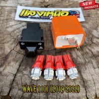 ราคา ชุดรีเรย์-สวิตช์ไฟขอทางไฟเลี้ยว+ไฟหรี่ไฟเลี้ยว2คู่ เวฟ110i (2019-2022) Wave110i มี3สี (22757431580)