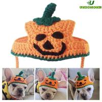 ราคา หนึ่งแมวเครื่องแต่งกายหมวกสัตว์เลี้ยงฮาโลวีนพรรคฟักทองหมวกหมวกสุนัขถ่ายภาพอุปกรณ์เสริม (57601391188)