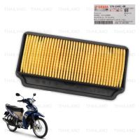 ราคา ไส้กรองอากาศ ของแท้ สีเหลือง ใส่รถ Yamaha Spark110,Spark Nano,Spark Z (43367684981)