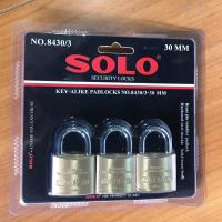 ราคา กุญแจ คีย์อะไล้ท์ โซโล SOLO 8430/3-30มม (3ตัวชุด) ใช้ดอกกุญแจเดียวกัน (8880065327)