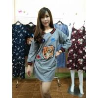ราคา เดรส Kenzo งานปัก สีเทา (14526767164)
