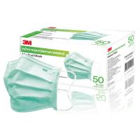 ราคา [1 ลัง 20 กล่อง] 3M Nexcare Green Medical Mask หน้ากากอนามัย 3 ชั้น หน้ากากอนามัยทางการแพทย์ [1 กล่อง 50 ชิ้น]. (53200269295)