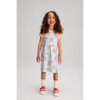 ราคา H&M(เอชแอนด์เอ็ม) ชุดเดรสผ้าฝ้ายพิมพ์ลาย เด็กผู้หญิง 1154543_17 (41954625399)