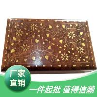 ราคา เครื่องประดับ กล่องเก็บเครื่องประดับรูปแบบกล่องทําด้วยมือเนปาลอินเดียแกะสลัก Rosewood เครื่องประดับไม้สักไม้เนื้อแข็งฝังตกแต่งทองเหลือง IELT (43026244700)