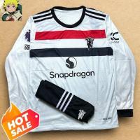 ราคา เสื้อฟุตบอล ชุดกีฬาผู้ชาย ทีม แมนยู แบบ แขนยาว แบบใหม่ล่าสุด 2024 มีเสื้อพร้อมกางเกง เนื้อผ้ายืดใส่สบาย ราคาถูก (26809770395)