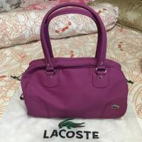ราคา กระเป๋า Lacoste แท้ 100% ทรง Bowling Bag (7903014102)