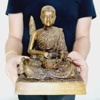 ราคา สีวลีมหาลาภจกบาตร จีวรลายดอกพิกุล หลวงพ่อแพ วัดพิกุลทอง(หน้าตัก5นิ้ว สูง23ซม.)รุ่นนี้ใครมีบูชามีเงินมีทองใช้ไม่ขาดมือ (15523608317)