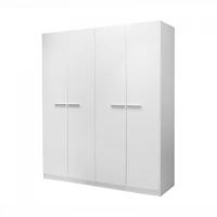 ราคา modernform ตู้เสื้อผ้า รุ่น LEO 4 บานเปิด สีขาว#808 ขนาด S181.6*59.5*H216 (12164446870)