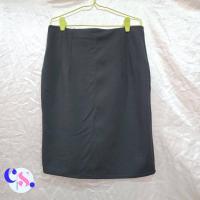 ราคา กระโปรงมือ2 สีเทาเข้ม แต่งเย็บเอว ซิปหลัง ผ่าหลัง ใส่ทำงานได้ (41922266778)