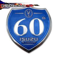 ราคา โลโก้ LOGO ติดท้าย เรซิน "60th Isuzu" อีซูซุ ดีแม็ก มูลเอ้ก สี น้ำเงิน , โครเมียม D-Max, Mu-X Isuzu ปี2012-2018 (8014869988)