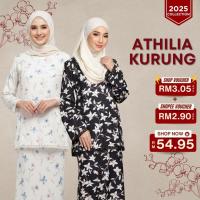 ราคา ZOE ARISAH RAYA 2026 Athilia Kurung Kedah Lace Print Floral Moden Baju Raya Perempuan Elegant Viral Terbaru ZOE ARISSA (28872825330)