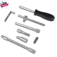 ราคา ชุดเครื่องมือ ประแจ ชุดล็อก 46 ชิ้น ขนาด 1/4 2หุนSocket Set CRV แท้ สินค้ามาตรฐานเยอรมัน เหล็กคุณภาพดี แข็งแรง ทนทาน ชุด (26958929413)