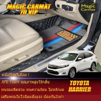 ราคา Toyota Harrier 2014-2017 Set B (เฉพาะห้องโดยสาร2แถว) พรมรถยนต์ Toyota Harrier พรม7D VIP Magic Carmat (9049963377)