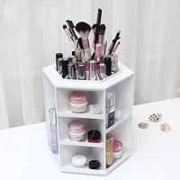 ราคา ชั้นวางเครื่องสำอางค์ หกเหลี่ยม หมุนได้ (( มือสอง )) (6246990899)