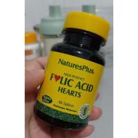 ราคา .[PRELOVED] K0004 - NATURESPLUS Folic Acid Hearts (27837911909)