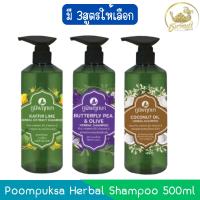 ราคา Poompuksa Herbal Shampoo 500ml ภูมิพฤกษา แชมพู สมุนไพร 500มล. (26169058088)