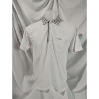 ราคา Mario Valentino Brand_2nd hand เสื้อโปโลแขนสั้น วัสดุผสม/ Made in China/ แท้มือสองกระสอบนำเข้า​ (23786386240)