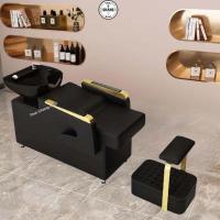 ราคา เตียงสระผม เตียงนวด เตียงสระผมร้านเสริมสวย ร้านตัดผมสีแดงเตียงสระผมร้านทำผมที่เรียบง่ายครึ่งนอนร้านเสริมสวยระดับไฮเอนด์ (42170540725)