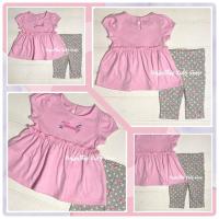 ราคา ✅ชุดเชตเด็กหญิงเสื้อพร้อมกางเกงขายาว งานป้าย TOMMY (24320594896)