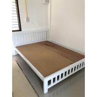 ราคา เตียงเหล็กพร้อมแผ่นไม้ แข็งแรง10เท่า รุ่นเวียนนา มี2สี ขาวและดำ มี3ขนาด จัดส่งและติดตั้งฟรีกทมและปริมณฑล (8605053868)