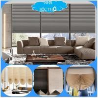 ราคา [สินค้าใหม่] ม่านกันแดดแบบจีบ - ม่านกันแดดแบบจีบ เนื้อผ้าทอ ไม่ต้องเจาะผนัง เล็บ (44015794329)