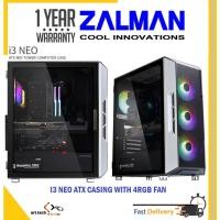 ราคา ZALMAN I3 NEO ATX CASING พร้อมพัดลม 4RGB (23543687905)