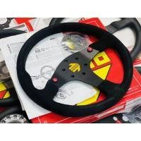 ราคา พวงมาลัย MOMO MOD.80 Racing หนังกลับ รุ่นพิเศษ ซ่อนด้าย พร้อมสวิทแตร Racing พวง แท้ITALY ของแรร์ พิเศษ หายาก น่าเก็บสะสม (26663743427)