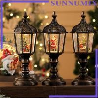 ราคา [ซันนิมิกซ์] ลูกโลกหิมะคริสต์มาสตกแต่งคริสต์มาสเครื่องประดับเดสก์ท็อปพร้อมไฟเพลง (45102503200)