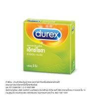 ราคา ดูเร็กซ์ ถุงยางอนามัย เอ็กซ์ไซตา 3 ชิ้น 1 กล่อง Durex excita Condom 3s x 1 Box[PC] (13331072872)