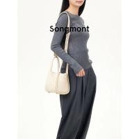 ราคา Used like new กระเป๋า Songmont รุ่น Small Song แท้ 100% กระเป๋าสะพายผู้หญิง (54852455414)