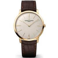 ราคา [VC ] นาฬิกา Vacheron นาฬิกาผู ้ ชาย Heritage 18K Gold Manual Mechanical นาฬิกาผู ้ ชาย 81180 นาฬิก (27452470259)