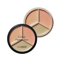 ราคา แท้/ส่งไวมาก The Saem Triple Pot Cover Perfection (29201562003)