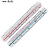 ราคา WONDA เครื่องชั่งมืออาชีพ, 10/15/30 ซม. 1:20-1:500 เครื่องชั่งสามเหลี่ยม, โลหะที่ถูกต้อง/พลาสติกร่างเครื่องมือวัดเมตริกขนาดไม้บรรทัดวิศวกร (45400109564)