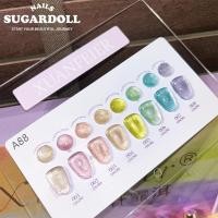 ราคา พร้องส่งในBangkok สีลูกแก้ว สีเจลทาเล็บ 8สี XUANFEIER ส่งไว สีเล็บเจล สีเจลแคทอายเนื้อซาติน สีเจลแคทอาย สีลูกแก้วแคทอาย แผนภูมิอะคริลิคพร้อมสต็อก (41353014620)