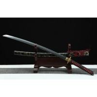 ราคา ดาบซามูไร คาตานะ เหล็กT10 ฮาม่อนxแท้ มาพร้อมกล่องไม้บุพผา (19923173101)