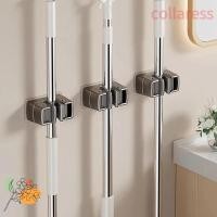 ราคา ปกเสื้อ ตัวยึดไม้ถูพื้นตะขอแขวนผ้าม็อบถูพื้นสร้างสรรค์แบบติดผนังที่หนีบคงที่สะดวกชั้นเก็บของอเนกประสงค์ในครัวเรือน (27026178083)