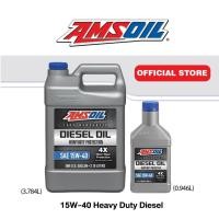ราคา AMSOIL 100% Synthetic Heavy-Duty Diesel Oil 15W-40 ดีเซลสังเคราะห์แท้ 100% (21947176830)