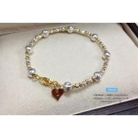 ราคา กำไลเงินแท้ 2 กษัตริย์ ลายมูนคัทสลับลาย (658937051)