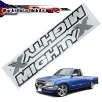 ราคา สติ๊กเกอร์ Mighty-X Sticker Toyota Toyota Mighty-X ขาว-ดำ จำนวน 2 ชิ้น (8014407703)