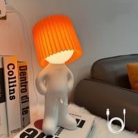 ราคา Shy Boy โคมไฟตั้งโต๊ะ USB ชาร์จ โคมไฟตั้งโต๊ะตลก เหมาะกับของขวัญ สําหรับเด็กผู้ชาย (27332089746)