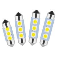 ราคา 2 ชิ้น C5W C10W 12V 5050 หลอดไฟ Led รถสําหรับป้ายทะเบียน Trunk อ่านไฟ (26353826268)