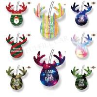 ราคา แผ่นน้ำหอมปรับอากาศแผ่นน้ำหอมติดรถยนต์ I AM THE DEER แผ่นน้ำหอมรูปกวาง น้ำหอมติดรถยนต์ลายอวกาศ (6469252861)