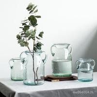 ราคา แก้วหูคู่สีฟ้าและเขียว ขนาดใหญ่ สำหรับตกแต่งแจกันและบ้าน (40672140925)