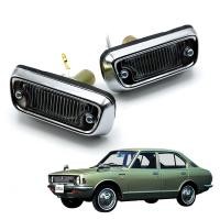 ราคา ไฟแก้ม ไฟเลี้ยวข้างแก้ม ข้างซ้าย+ขวา 2ชิ้น เลนส์ใส สำหรับ Toyota Corolla Ke20 TE21 KE25 KE26 ปี 1970-1974 (5029143839)