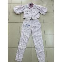 ราคา ชุดเซ็ท เสื้อแขนพอง+กางเกงขายาว ลายสก๊อตสีม่วงพาสเทล น่ารักมากๆ แบรนด์ JASPAL Size XS แท้ 100% (26773672487)