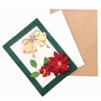 ราคา การ์ดอวยพรวันคริสต์มาส พร้อมซอง CHRISTMAS handmade cardsงานแฮนด์เมด (21816661491)