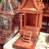 ราคา ศาลไม้สัก สำหรับเจ้าที่ ขนาดเล็ก (1455527413)