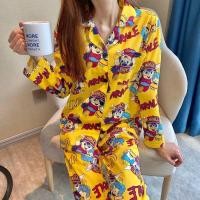 ราคา ชุดนอนน่ารักลายการ์ตูนอาราเล่ สีเหลือง✨ (8409528803)